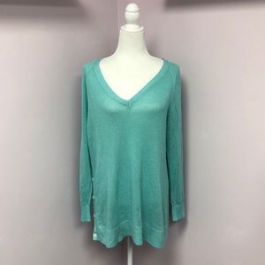 Banana Republic sz L Knit Light Blue Sweater